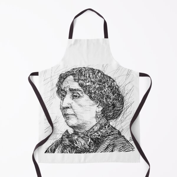 Item preview, GEORGE SAND ink portrait .2 designed and sold by lautir.