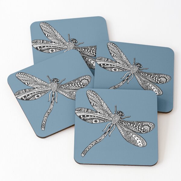 Item preview, Zentangle Dragonfly Swirl Patterns  designed and sold by Bell & Gary .