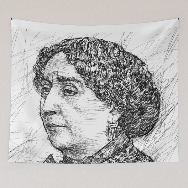Item preview, GEORGE SAND ink portrait .2 designed and sold by lautir.