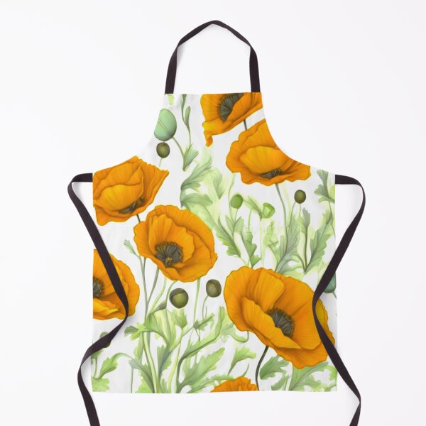 Item preview, Orange poppies designed and sold by Flowersonstuff.