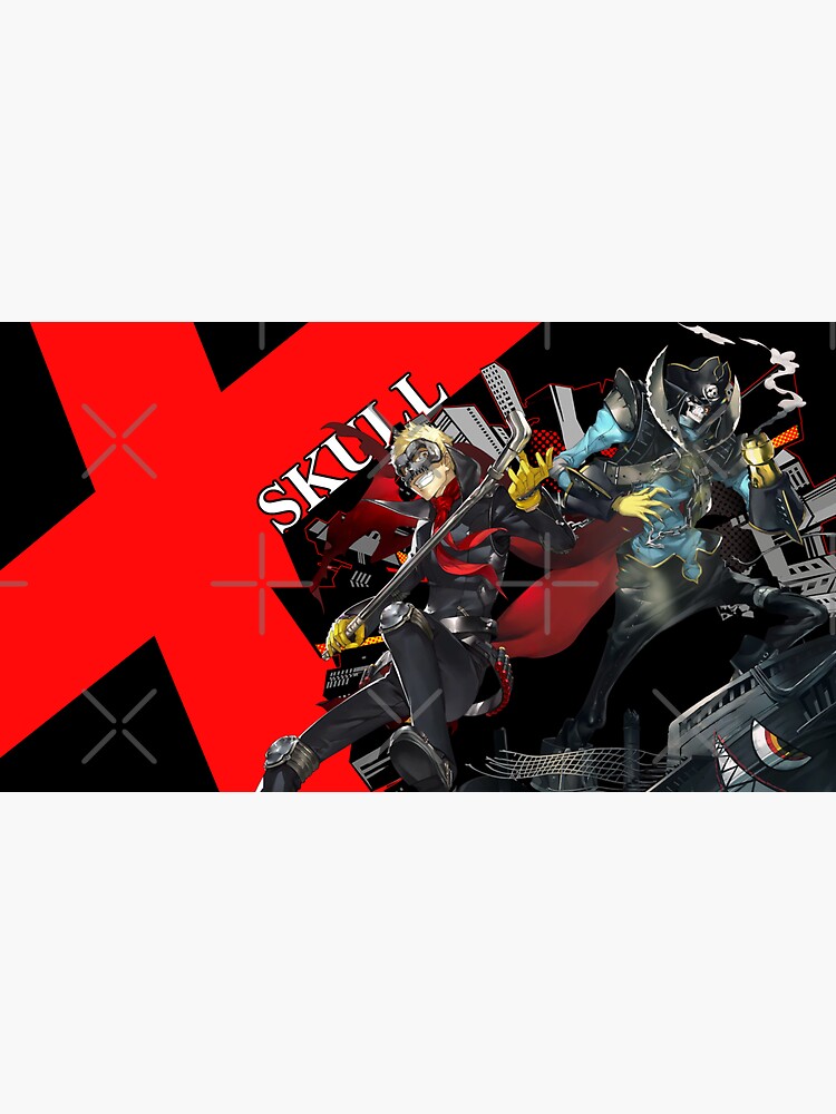Persona 5 The Phantom X - Skull" Sticker by VelvetZone | Redbubble Persona 5 The Phantom X - Skull" Sticker by VelvetZone | Redbubble