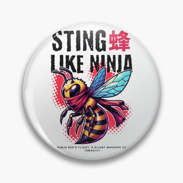 Item preview, Sting Like Ninja Honey Bee Lover designed and sold by Odetee.