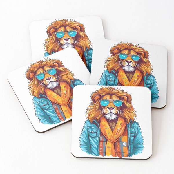 Item preview, stylish lion designed and sold by ebialonestar.