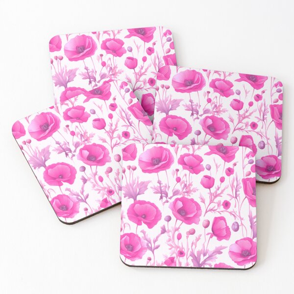 Item preview, Pink poppies designed and sold by Flowersonstuff.