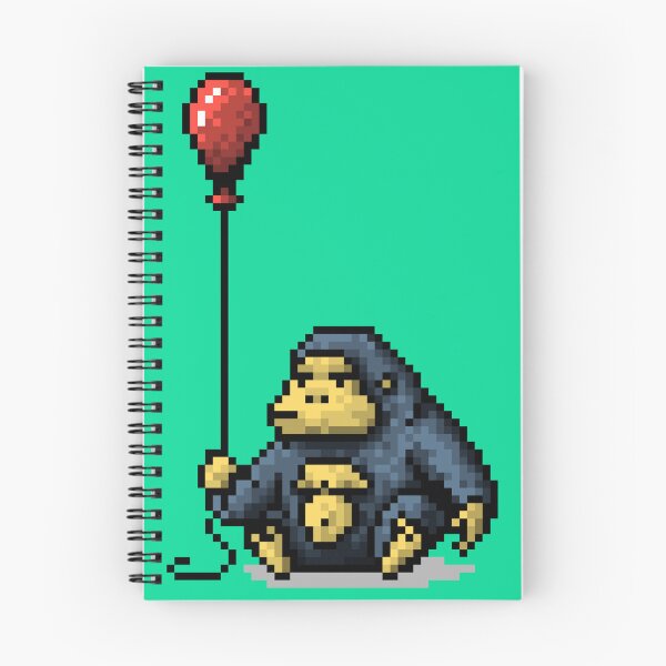 Item preview, pixel art lonely gorilla designed and sold by ArtPixelDesign.
