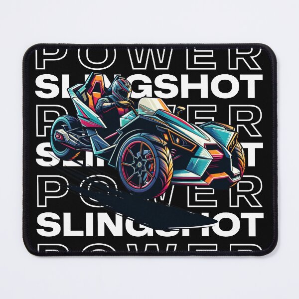Item preview, Retro Futuristic Polaris Slingshot Vehicle with Slingshot Power Behind It designed and sold by boujeedrpc.