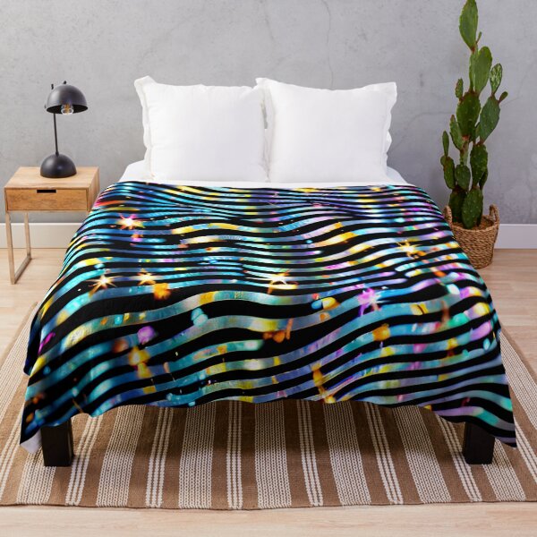Item preview, Printed image of sparkling psychedelic wave v3 designed and sold by JaReVa.