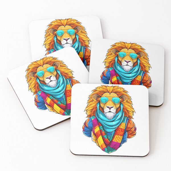 Item preview, stylish lion designed and sold by ebialonestar.
