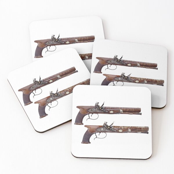 Item preview, A Pair of Historic Flintlock Pistols designed and sold by gallofoto.