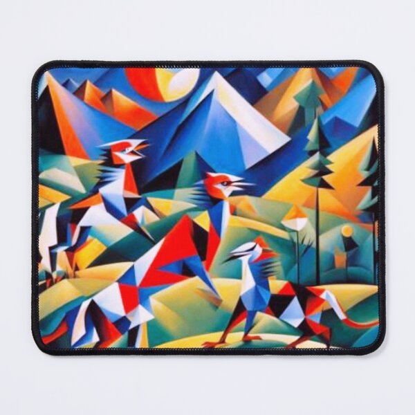 Item preview, Griffins play in mountain meadow designed and sold by George Hutton Hunter.
