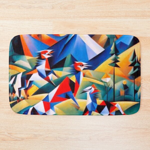 Item preview, Griffins play in mountain meadow designed and sold by George Hutton Hunter.