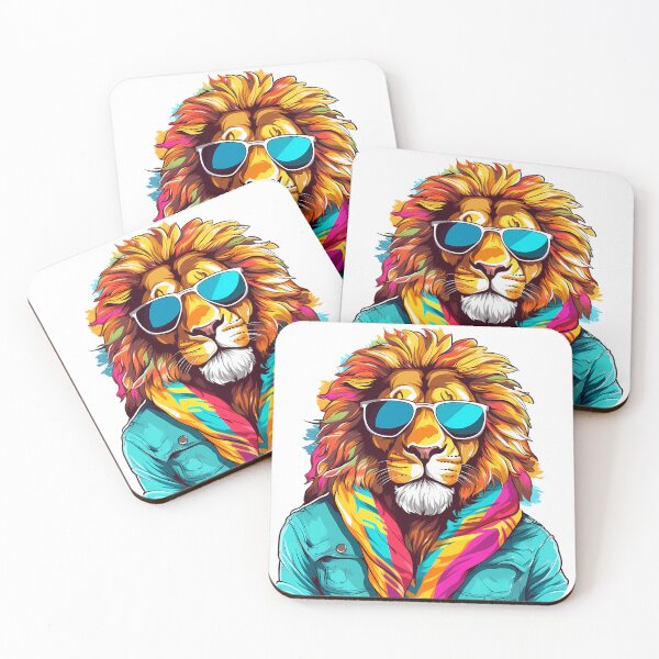 Item preview, stylish lion designed and sold by ebialonestar.