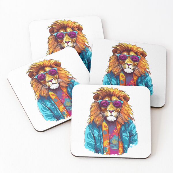 Item preview, stylish lion designed and sold by ebialonestar.