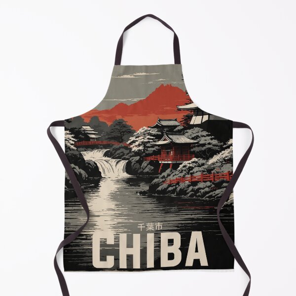 Item preview, Chiba Japan Vintage Travel Tourism  designed and sold by TravelersGems.