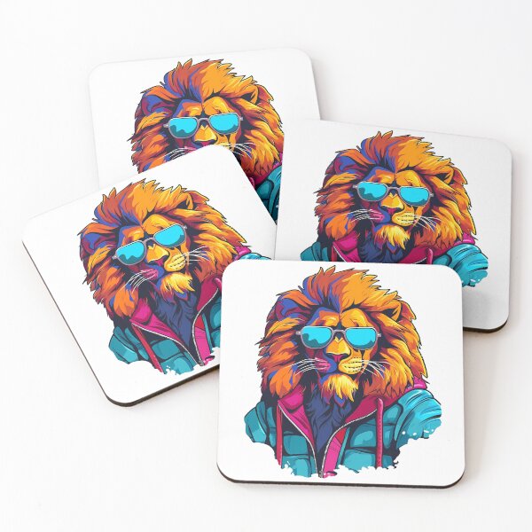 Item preview, stylish lion designed and sold by ebialonestar.