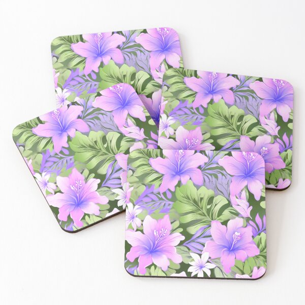 Item preview, Violet hibiscus designed and sold by Flowersonstuff.