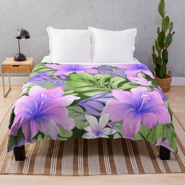 Item preview, Violet hibiscus designed and sold by Flowersonstuff.
