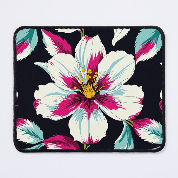Item preview, Vibrant Red Flower Illustration - Botanical Artwork, Sensations of a vibrant spring day designed and sold by yeekazar.