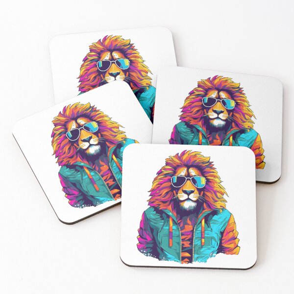 Item preview, stylish lion designed and sold by ebialonestar.
