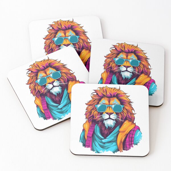 Item preview, stylish lion designed and sold by ebialonestar.