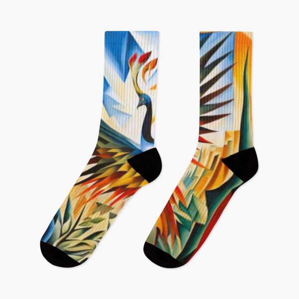 Item preview, Phoenix ascends over jungle designed and sold by George Hutton Hunter.