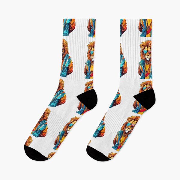 Item preview, stylish lion designed and sold by ebialonestar.