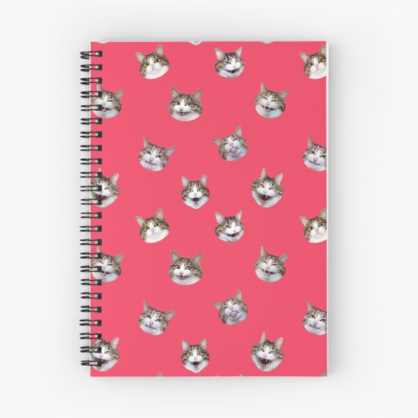 Item preview, Funny shocked cat face pattern red designed and sold by BeebooDesign.