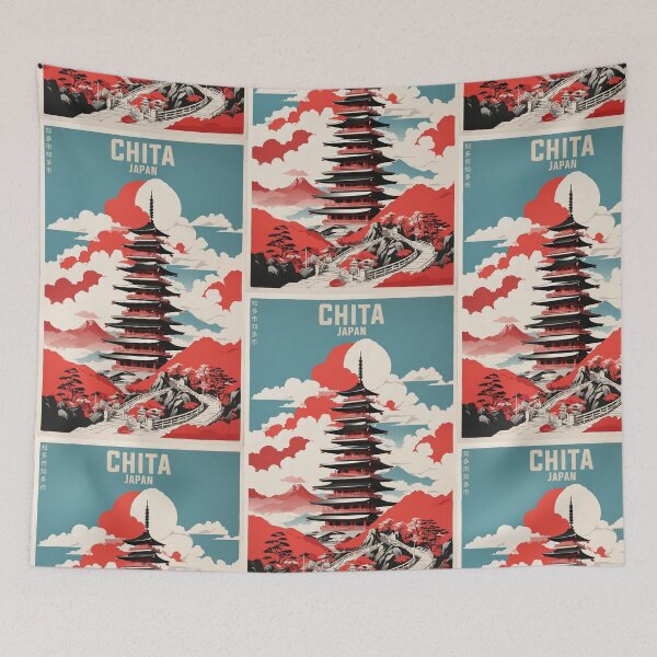 Item preview, Chita Japan Vintage Travel Tourism  designed and sold by TravelersGems.