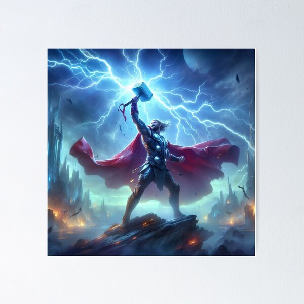 Item preview, Mjölnir Ascendant designed and sold by MosaicMagic.