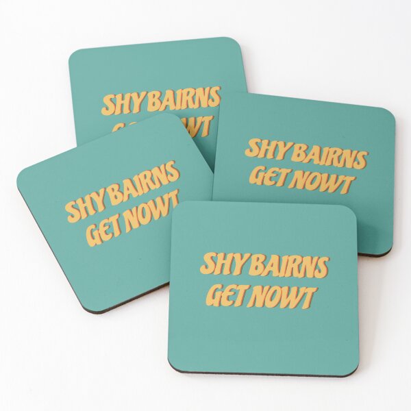 Item preview, shy bairns get nowt! designed and sold by Clementine Sunshine.