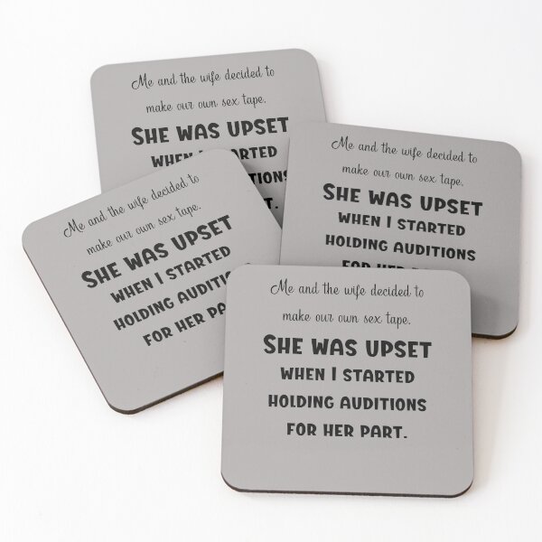 Item preview, Upset Wife Dirty Funny Design designed and sold by dallastxart.