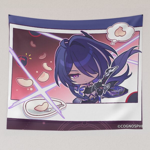 Item preview, Acheron Single-Panel Illustration - Honkai: Star Rail designed and sold by kazatodoesart.