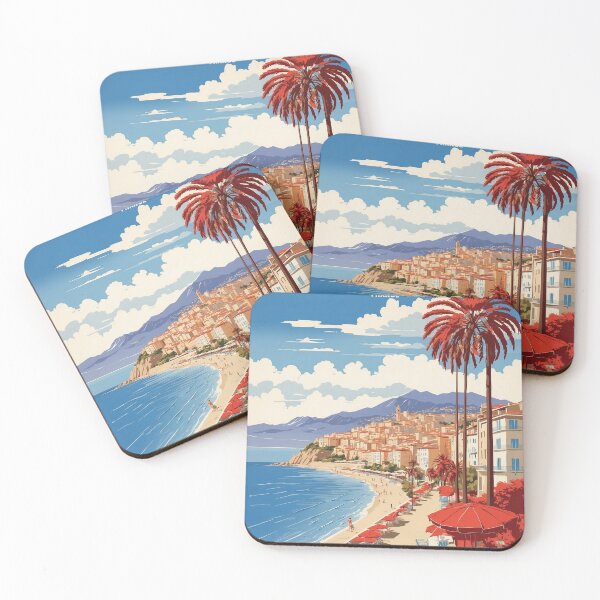 Item preview, Ajaccio France Vintage Travel Tourism  designed and sold by TravelersGems.