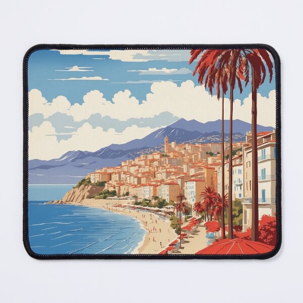 Item preview, Ajaccio France Vintage Travel Tourism  designed and sold by TravelersGems.