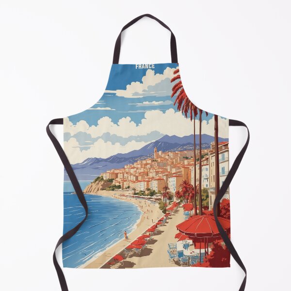 Item preview, Ajaccio France Vintage Travel Tourism  designed and sold by TravelersGems.