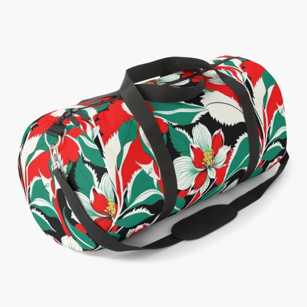 Item preview, Vibrant orange white green Flower Illustration - Botanical Artwork, Sensations of a vibrant spring day designed and sold by yeekazar.