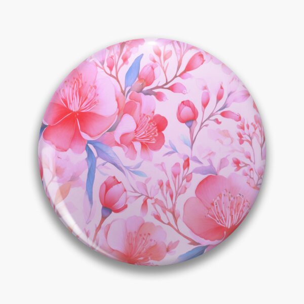 Item preview, Dainty petals on a pink background  designed and sold by Flowersonstuff.