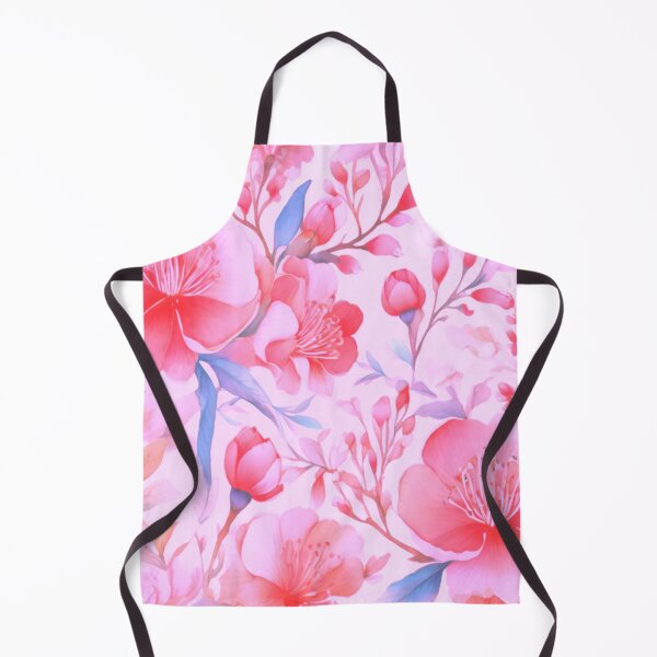 Item preview, Dainty petals on a pink background  designed and sold by Flowersonstuff.