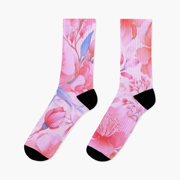 Item preview, Dainty petals on a pink background  designed and sold by Flowersonstuff.