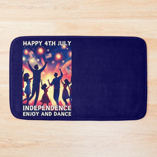 Item preview, Happy 4th July - INDEPENDENCE - ENJOY AND DANCE designed and sold by DMHG.