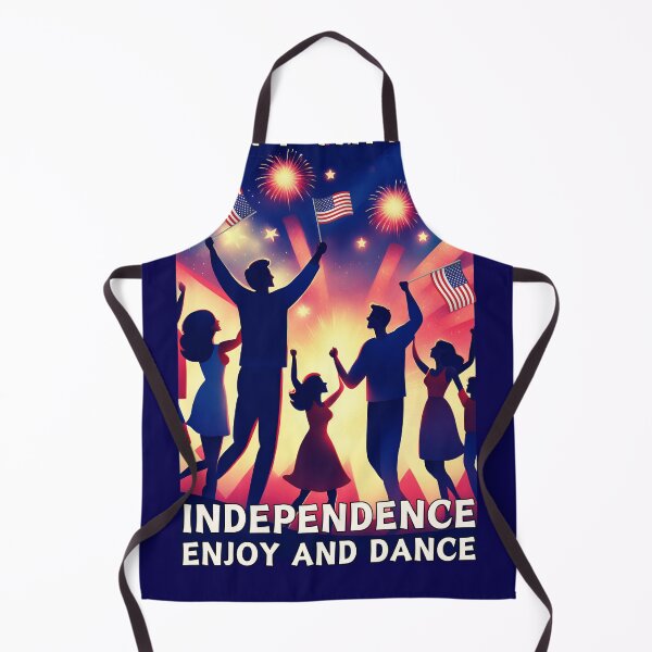 Item preview, Happy 4th July - INDEPENDENCE - ENJOY AND DANCE designed and sold by DMHG.