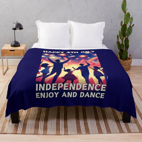 Item preview, Happy 4th July - INDEPENDENCE - ENJOY AND DANCE designed and sold by DMHG.