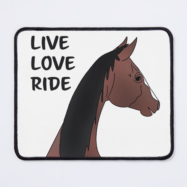 Item preview, Live Love Ride - Bay Horse designed and sold by bellamousse design co.
