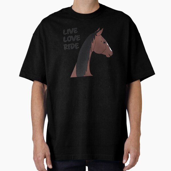 Aperçu de l'œuvre Live Love Ride - Cheval bai créée et vendue par bellamousse design co.