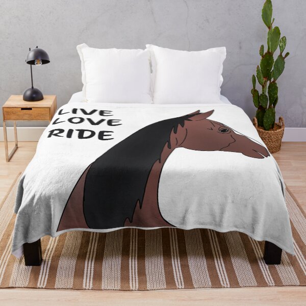 Item preview, Live Love Ride - Bay Horse designed and sold by bellamousse design co.