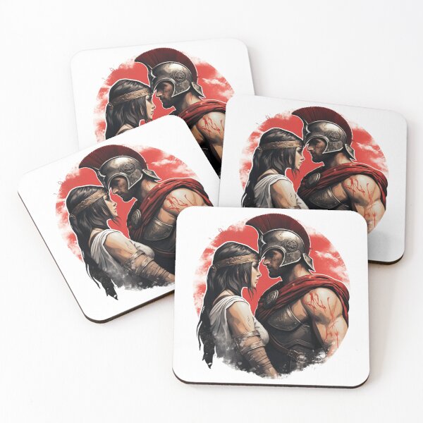 Item preview, Woman Man Spartan Love Relationship  designed and sold by SMARTKIT  DESIGNAGENCY.