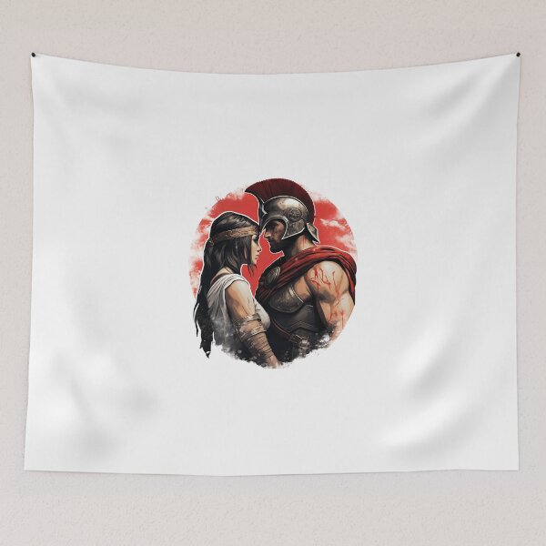 Item preview, Woman Man Spartan Love Relationship  designed and sold by SMARTKIT  DESIGNAGENCY.