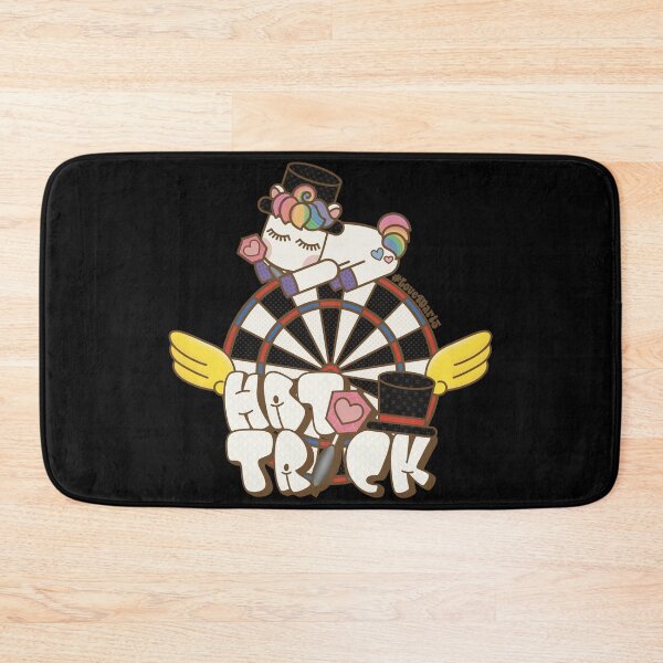 Item preview, White Horse Loves Hat Trick! designed and sold by love4darts.