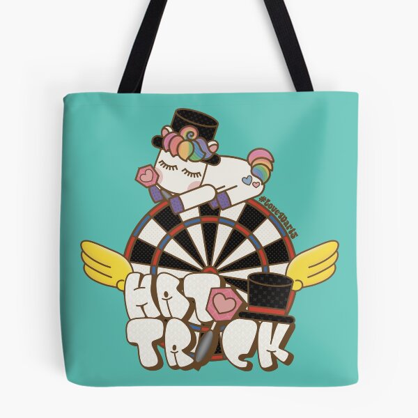 Item preview, White Horse Loves Hat Trick! designed and sold by love4darts.