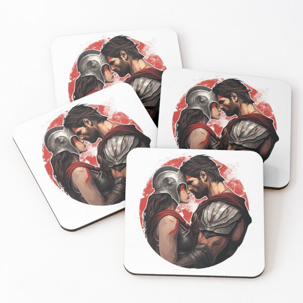 Item preview, Woman Man Spartan Love Relationship  designed and sold by SMARTKIT  DESIGNAGENCY.